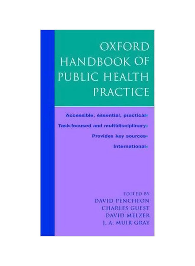 The Oxford Handbook Of Public Health Practice Paperback English - 06 Sep 2001