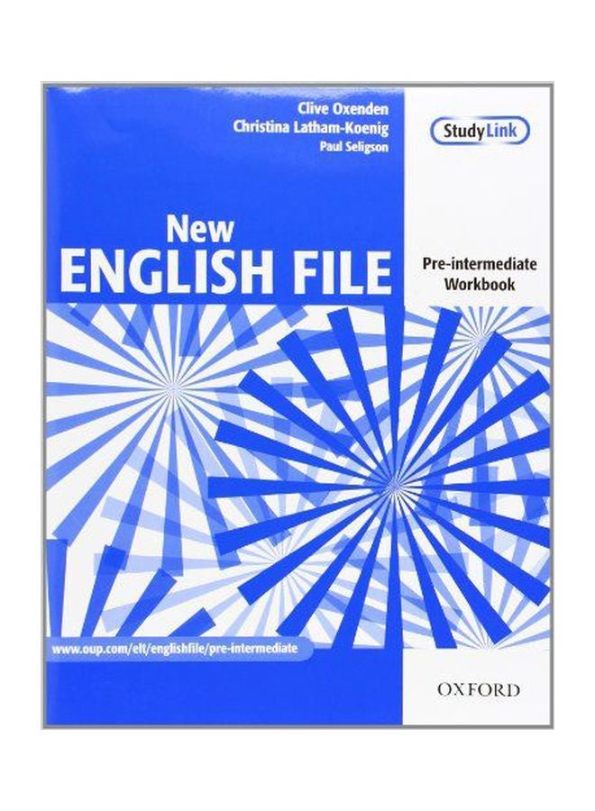 New English File: Pre-Intermediate Workbook Paperback English by Clive Oxenden - 01 Jan 2010