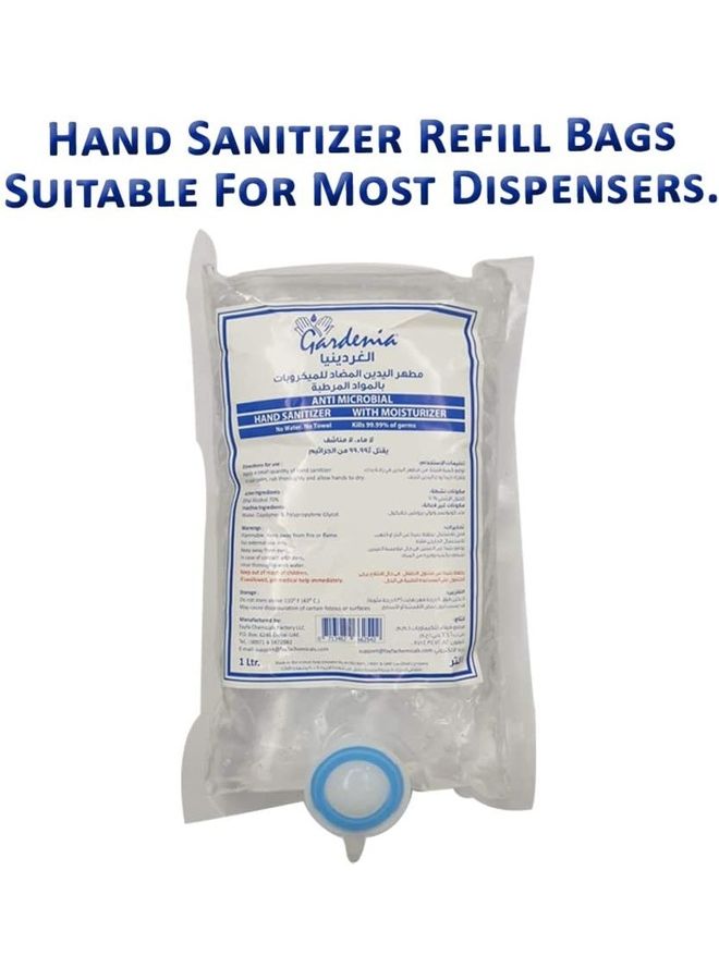 Gardenia - Hand Sanitizer pouch Clear 1000ml - Image 1