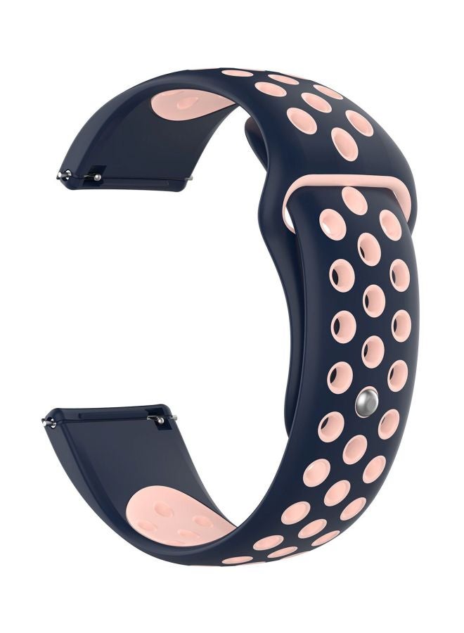 FITME Replacement Band  For Fitbit Versa/Versa Light/Versa 2 Smartwatch Blue/Pink - Image 1