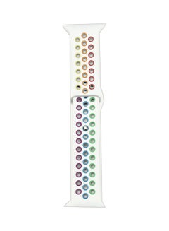 Sport Silicone Band For Apple Watch 42/44/45/49 mm Multicolor