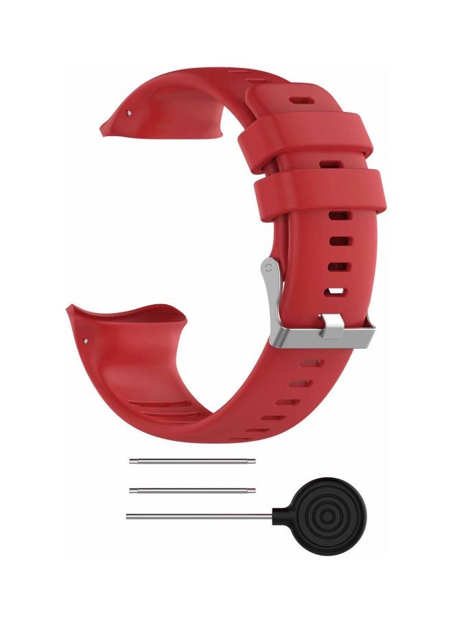 FITME - Replacement Band For Polar Vantage V Watch Red - Image 1