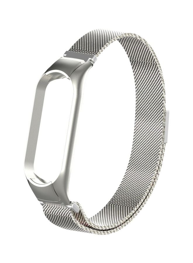 FITME Replacement Band For Xiaomi Mi Band 5&6 Silver