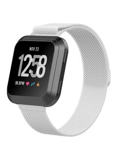 FITME Replacement Band For Fitbit Versa/Versa Light/Versa 2 Silver  - Image 3