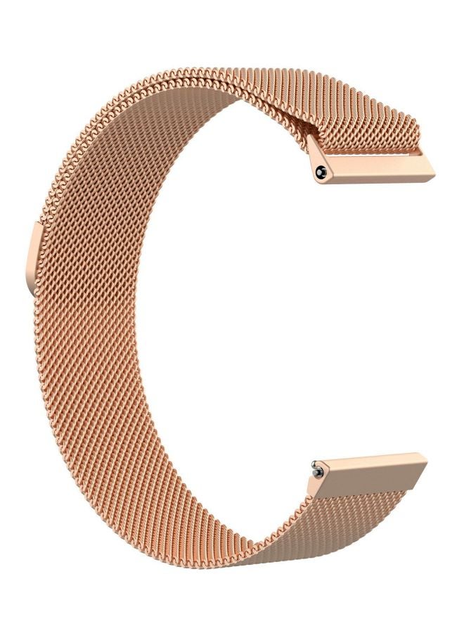 FITME Replacement Band For Fitbit Versa/Versa Light/Versa 2 Rose Gold - Image 2