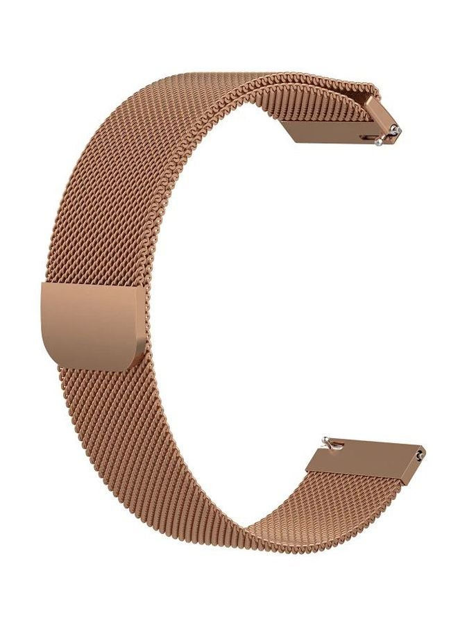 فيت مي سوار بديل لساعة بولار إجنايت آند يونيت ذهبي وردي - Image 1