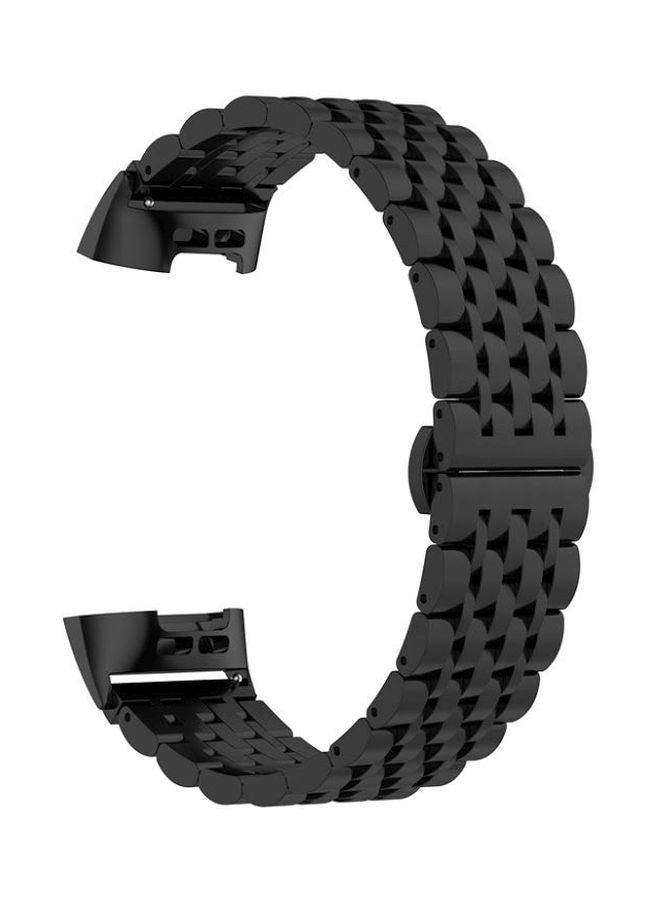 فيت مي سوار بديل لساعة فيتبيت تشارج 3/4 أسود - Image 2