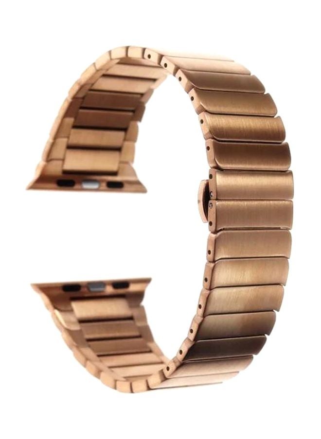 FITME - Metal Band For Apple Watch 42/44/45/49 mm Gold - Image 1