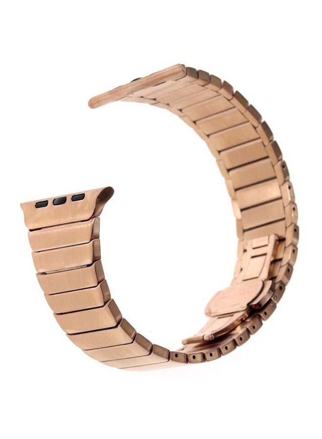 FITME - Metal Band For Apple Watch 42/44/45/49 mm Gold - Image 1