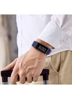 FITME Replacement Band For Fitbit Charge 3/4 7inch Indigo  - Image 4