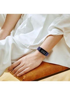 FITME Replacement Band For Fitbit Charge 3/4 7inch Indigo  - Image 5