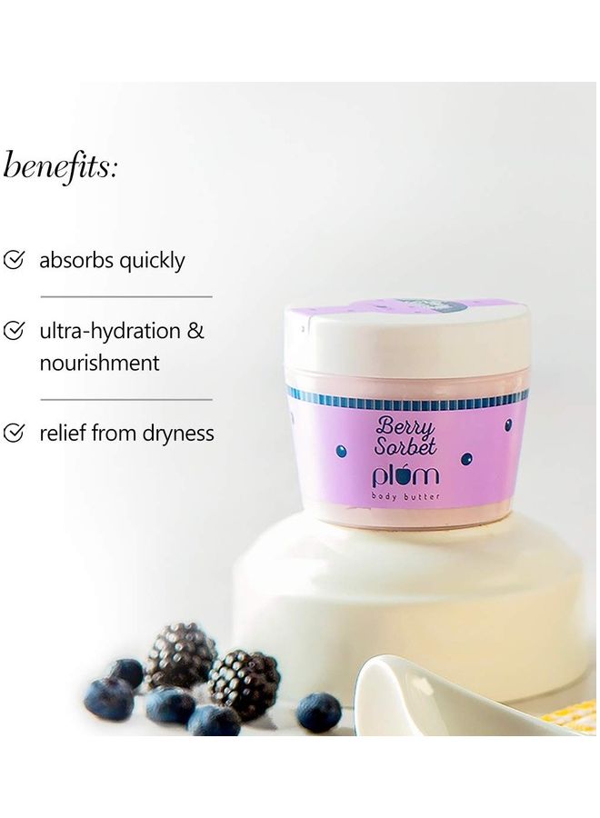 Plum - Berry Sorbet Body Butter 200grams - Image 1