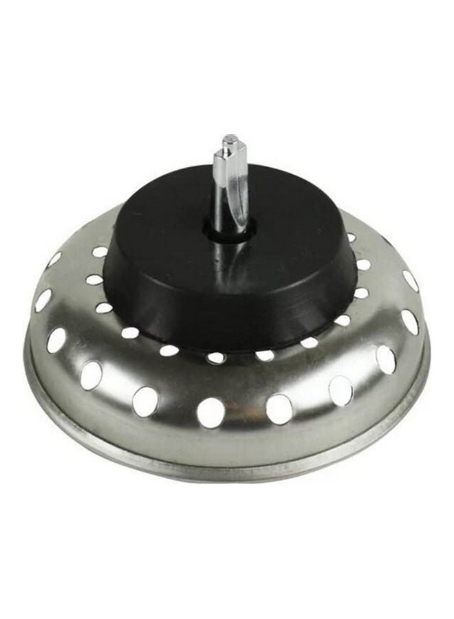 Kitchen Sink Plug Filter Water Draining Prevent Blockage Silver 9.20 x 2.70 x 7.50cm - Image 3