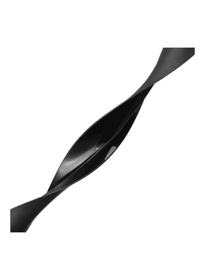 شريط سيليكون لموقد المطبخ مزود بفتحة لمنع الانسكاب. أسود 63.50 x 2.00 x 5.60سم  - Image 3