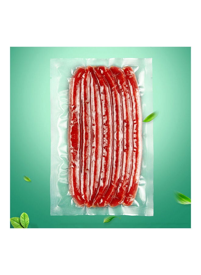 Embossed Vacuum Sealer Kitchen Food Saver Storage Bags Clear 25.00 x 5.00 x 18.00cm - Image 4