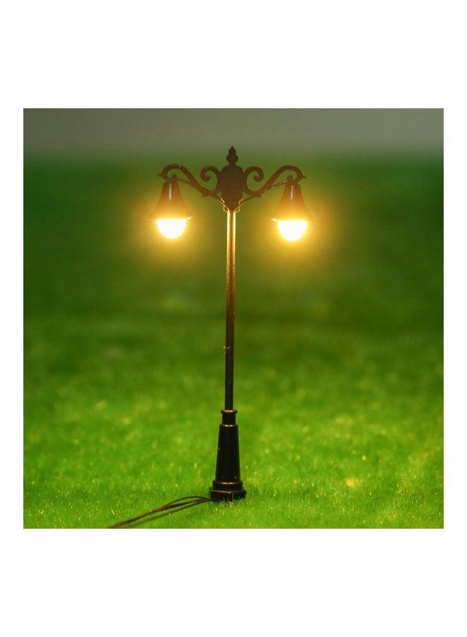 10 Pcs Warm White Model Street Light 15 x 1.5 x 9.5cm  - Image 1