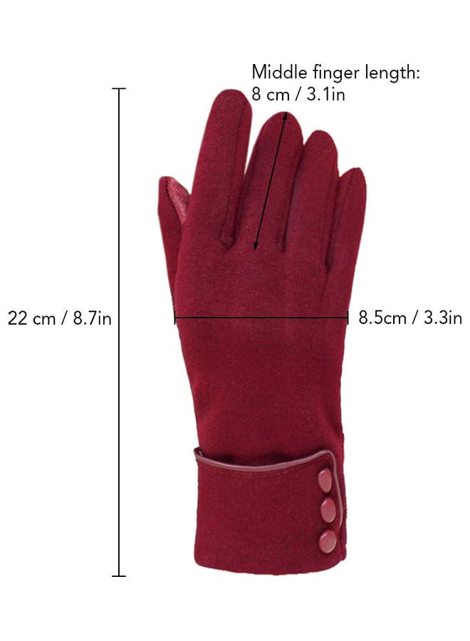 Generic 1 Pair Of Winter Thermal Gloves 23.00 x 3.00 x 13.00cm  - Image 2