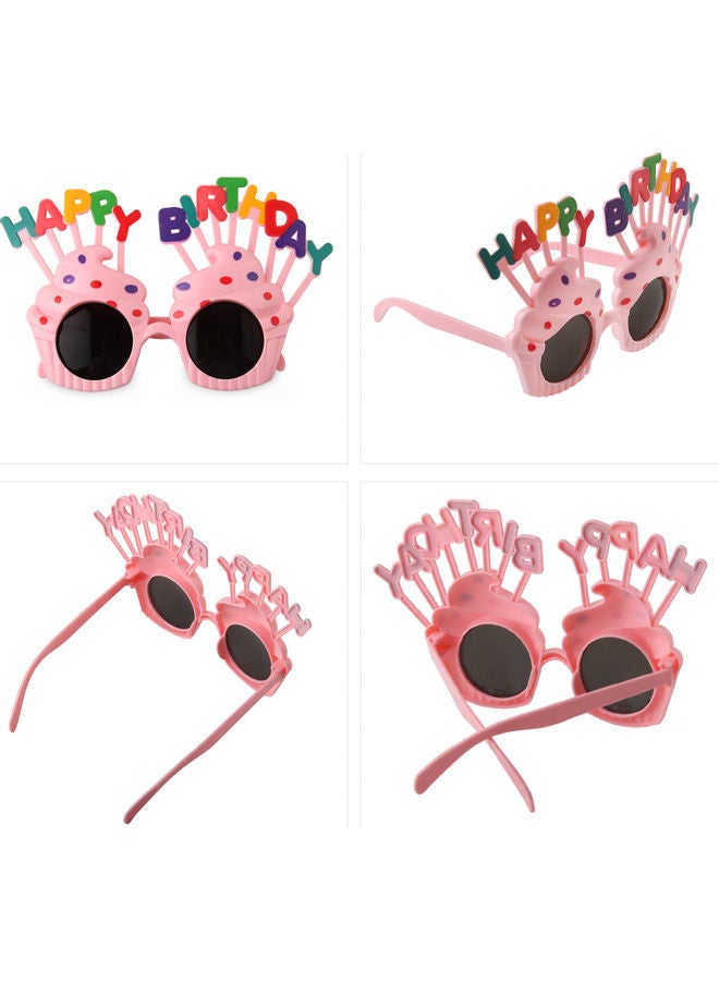 Mini Birthday Party Glasses Decoration Cute Eyeglasses Frame Portable For Kids Children Adult Holiday Festival Favors Present Gift White 18.50 x 3.00 x 15.00cm - Image 4