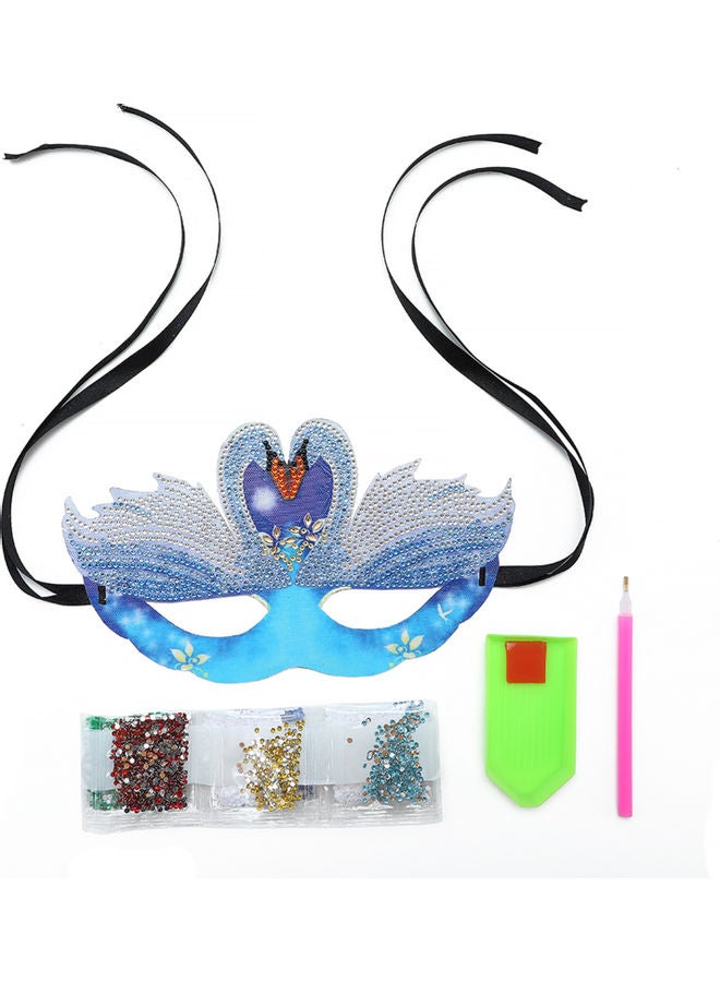 DIY Diamond Face Cover Mask Multicolour 27.00 x 3.00 x 15.00cm - Image 3