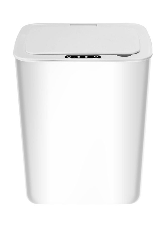 Sunhome - Touch Free Trash Can With Lid 14.0 L 5.0 W SH-168L White - Image 1