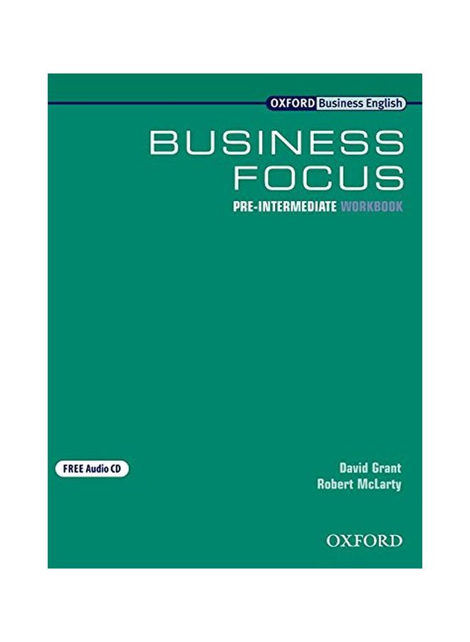 Business Focus Pre-Intermediate Workbook Paperback Spanish by David Grant - 01 Jun 2004