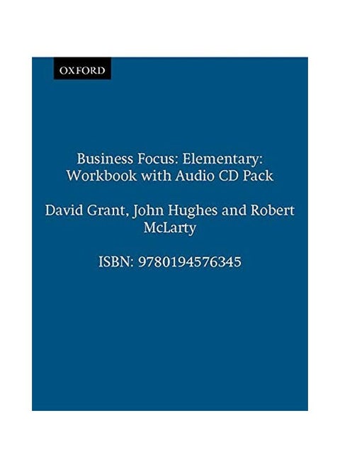 Business Focus: Elementary: Workbook With Audio CD Pack Paperback English by David Grant - 38808