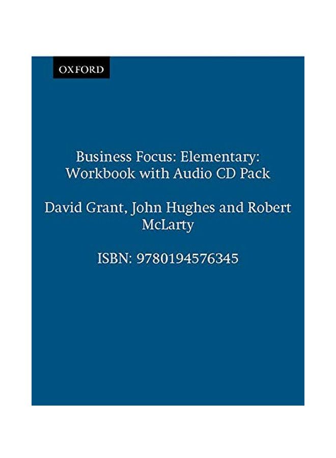 null - Business Focus: Elementary: Workbook With Audio CD Pack Paperback English by David Grant - 38808 - Image 1