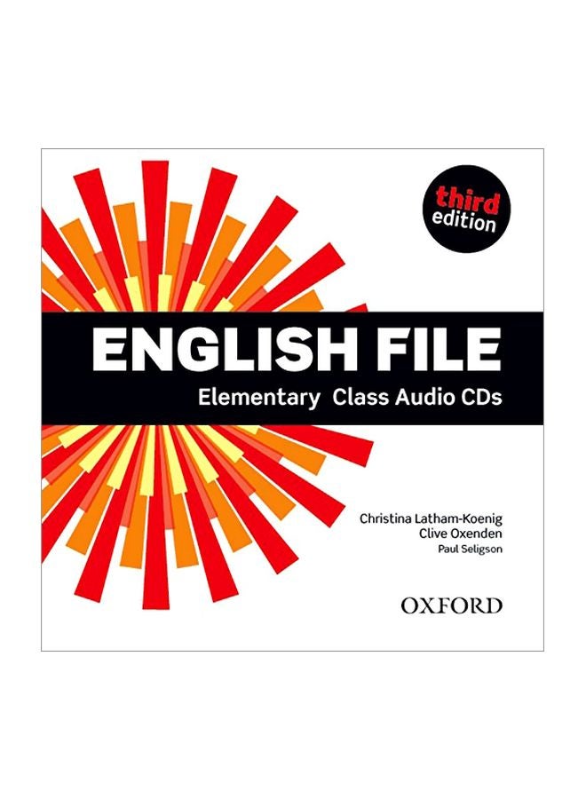 English File: Elementary Class Audio CDs Audiobook English by Christina Latham-Koenig - 41122
