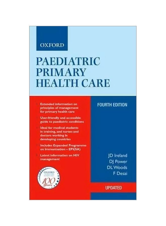 Paediatric Primary Health Care Paperback English by J.D. Ireland - 9 November 2006 