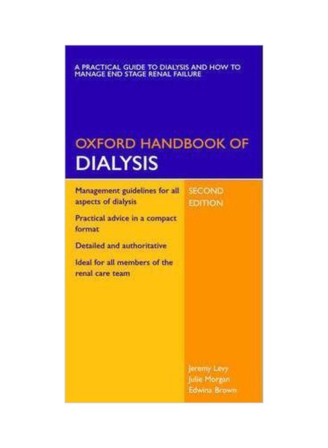 Oxford Handbook Of Dialysis Paperback English by Jeremy Levy - 16 Dec 2004 