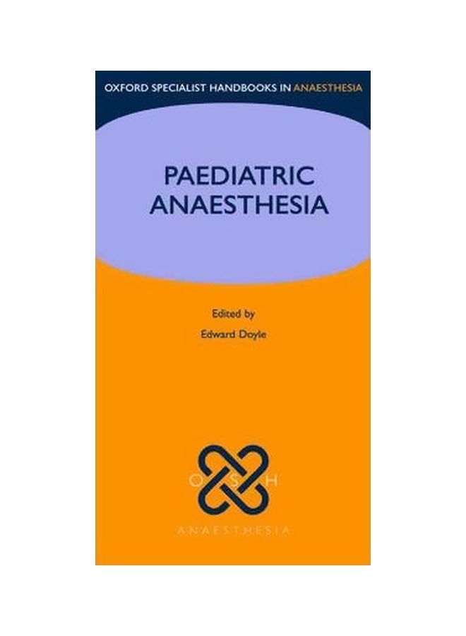 Paediatric Anaesthesia Paperback English - 11 Nov 2007