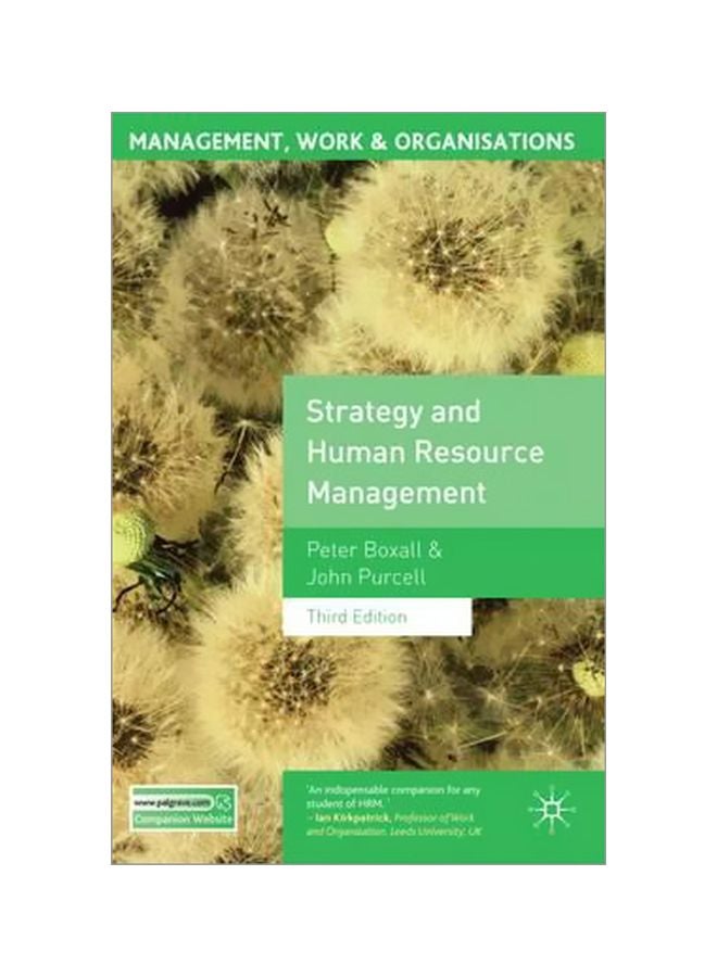 Strategy And Human Resource Management Paperback English by Peter Boxall - 15 Feb 2011 