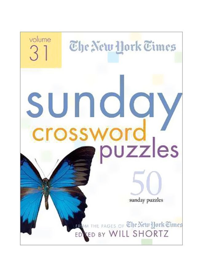 The New York Times Sunday Crossword Puzzles - Volume 31 Spiral Bound English - 1 Sep 2005 