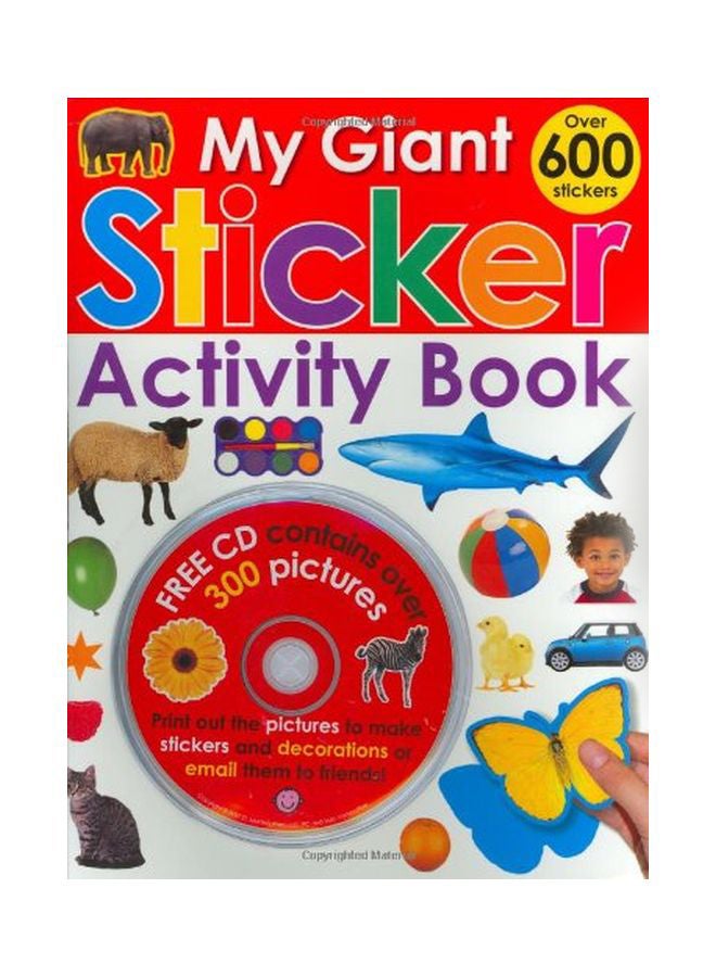 My Giant Sticker Activity Book English by Roger Priddy - 21 Aug 2007