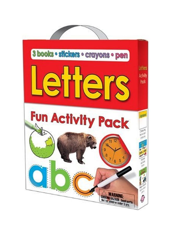 Fun Activity Pack: Letters Paperback English by Roger Priddy - 26 Dec 2007