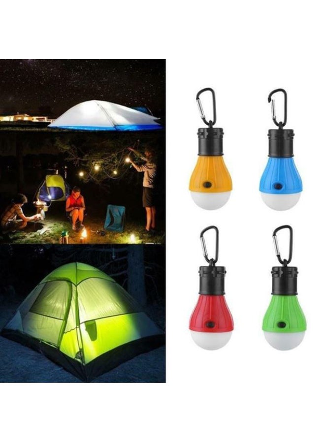 4 Piece Portable Battery Powered Led Camping Lantern Tent Light Bulb 5.7inch - Image 2