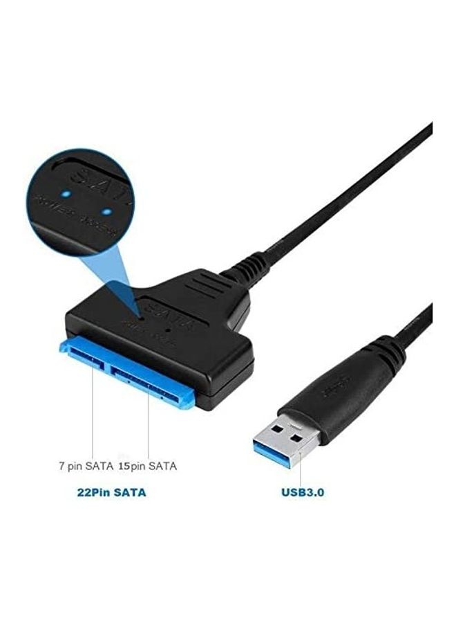 Hard Drive Adapter Cable Black - Image 2