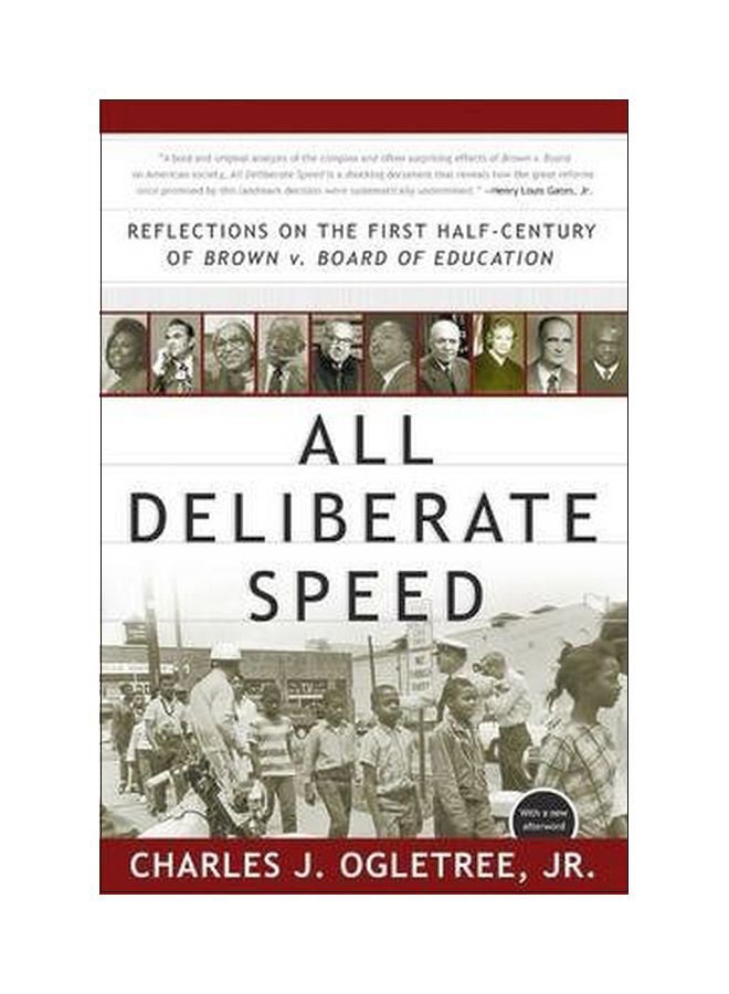 All Deliberate Speed: Reflections On The First Half-Century Of Brown V. Board Of Education paperback english - 17 Nov 2005 