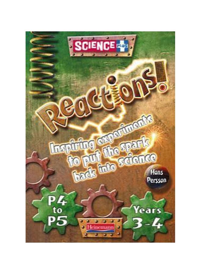 Science Plus Reactions! Spiral Bound English by Hans Persson - 27 Apr 2006 