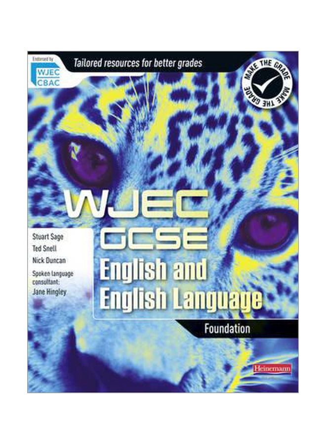 WJEC GCSE English And English Language Foundation Paperback English by Ted Snell - 23 Mar 2010 