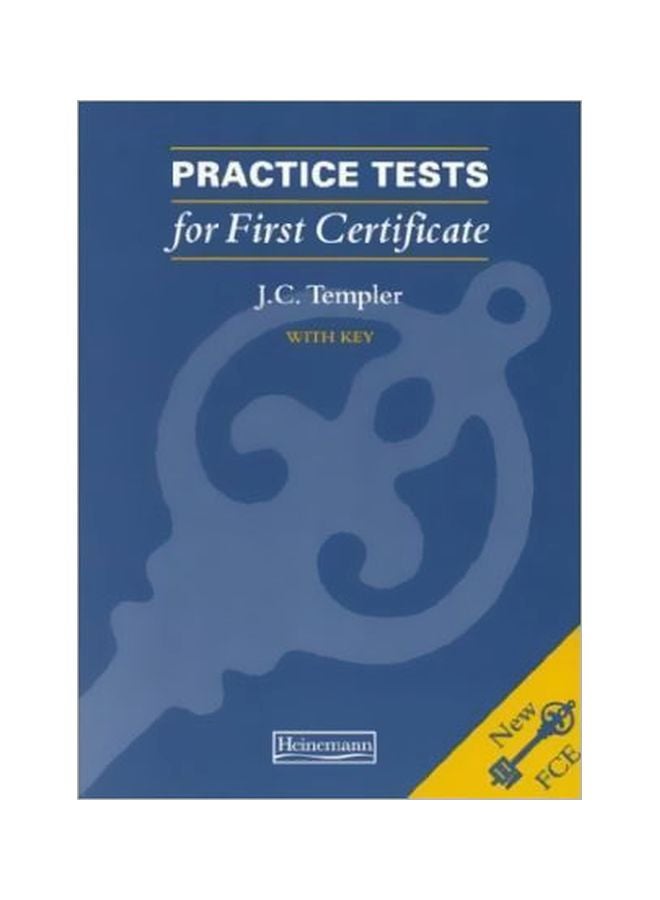 Practice Tests For First Certificate Wth Key paperback english - 13 Feb 1996