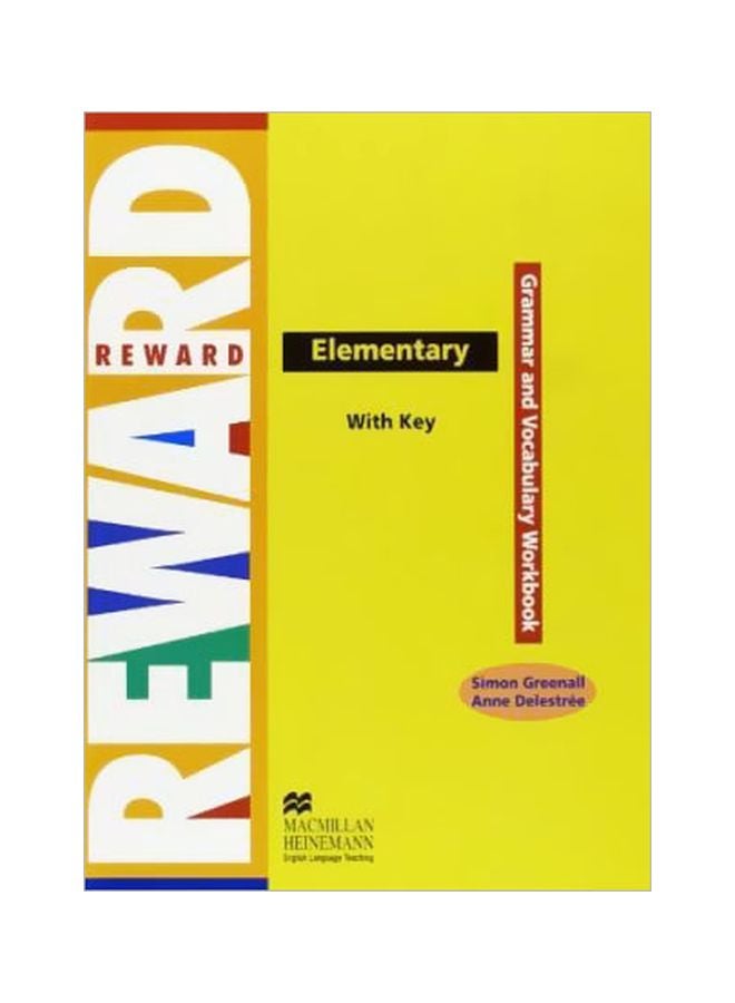 Reward: Elementary, Grammar And Vocabulary Workbook With Key Paperback English by Simon Greenall - 30 Jun 1998 