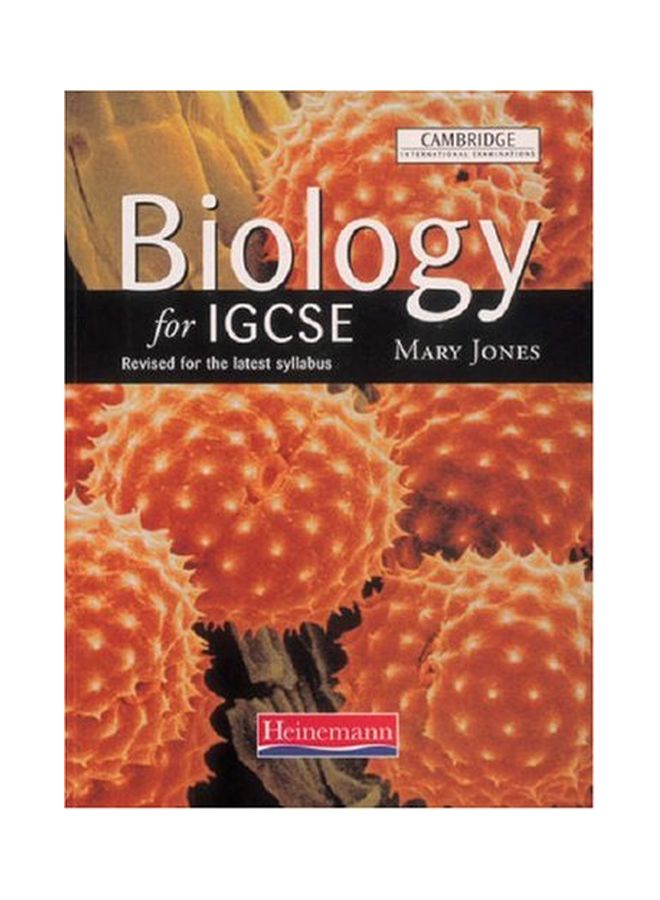 Biology For I.G.C.S.E. Paperback English by Mary Jones - 11 Apr 2002 