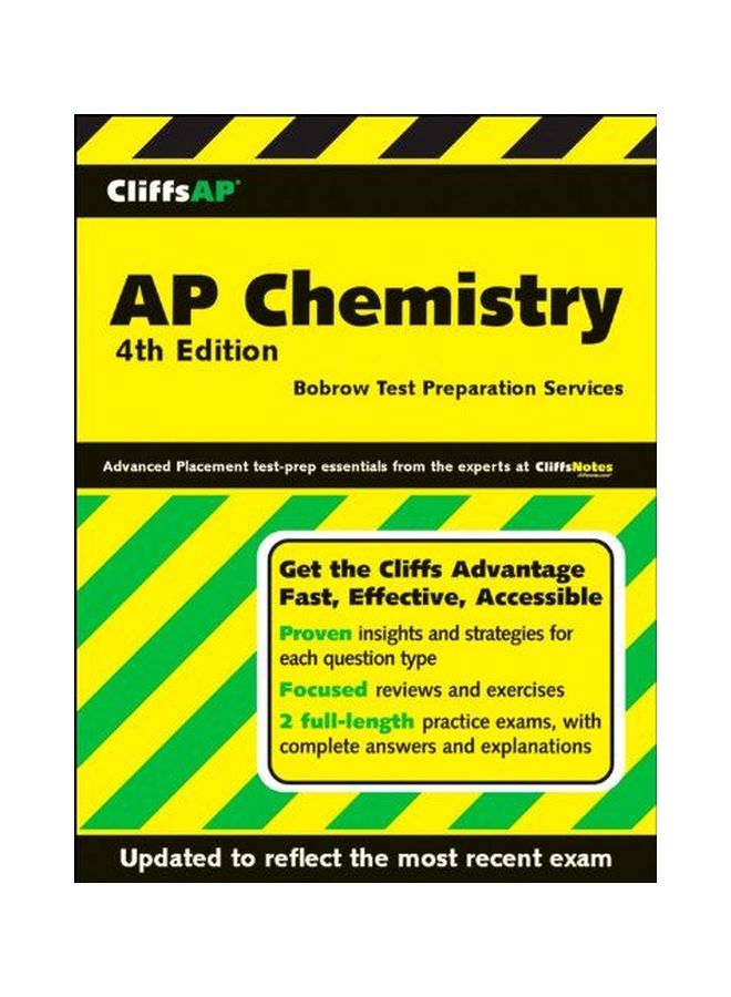 CliffsAP Chemistry: Bobrow Test Preparation Services Paperback English - 5 Dec 2007 
