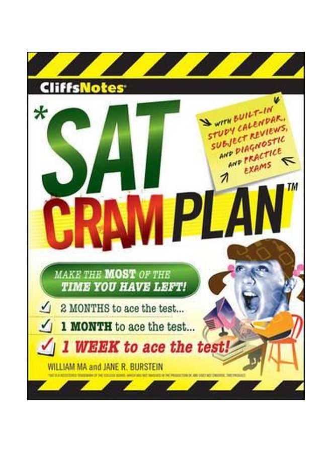 CliffsNotes SAT Cram Plan paperback english - 1 Sep 2009
