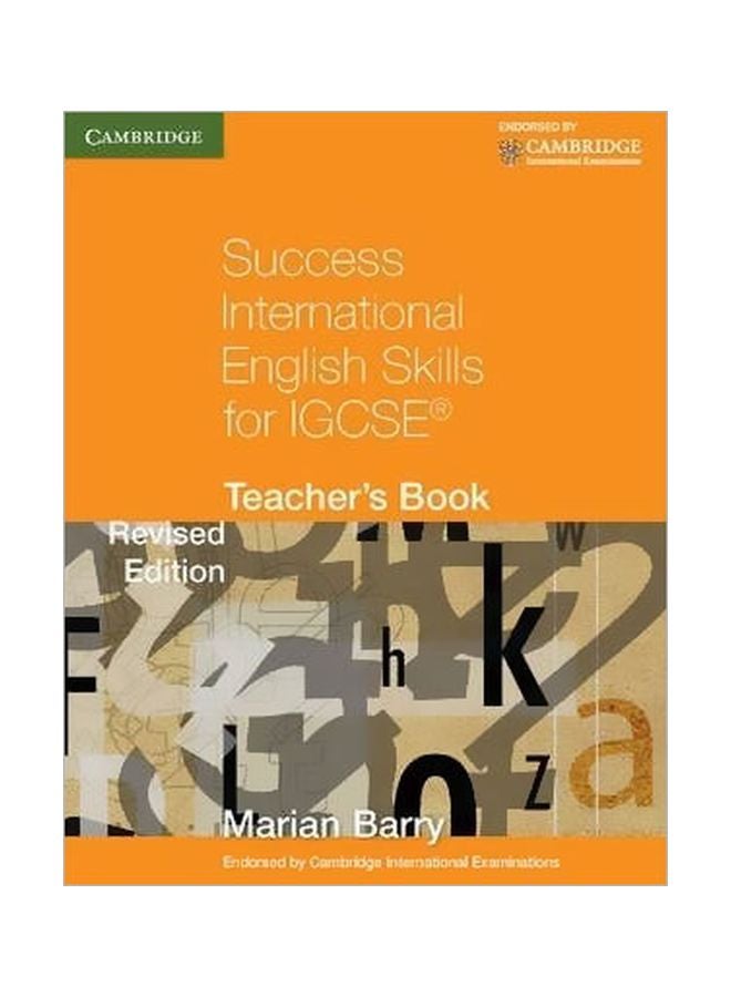 Success International English Skills for IGCSE: Teacher's Book Paperback English by Marian Barry - 15 Nov 2010