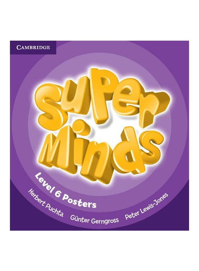 Super Minds: Level 6 Posters Paperback English by Herbert Puchta - 21 Jul 2014
