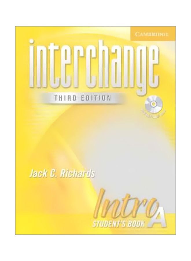 Interchange Intro Student's Book A English by Jack C. Richards - 31 Jan 2005