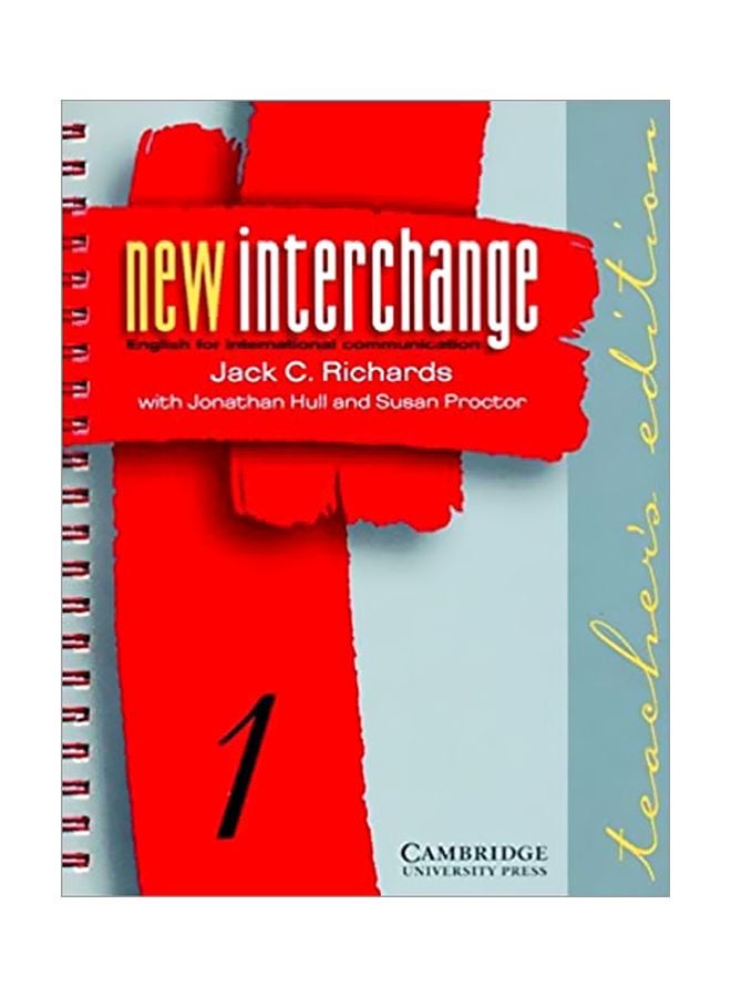 New Interchange 1 Teacher's Edition: English For International Communication Paperback English by Jack C. Richards - 28 Oct 1997 