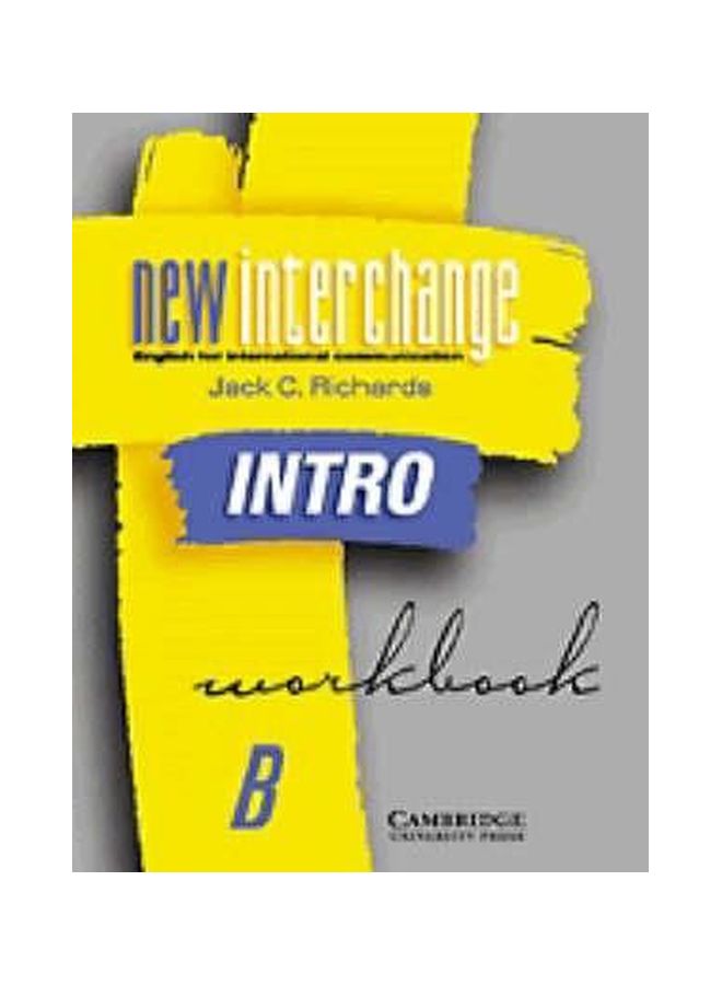 New Interchange Intro Workbook B paperback english - 01 Jun 2000 